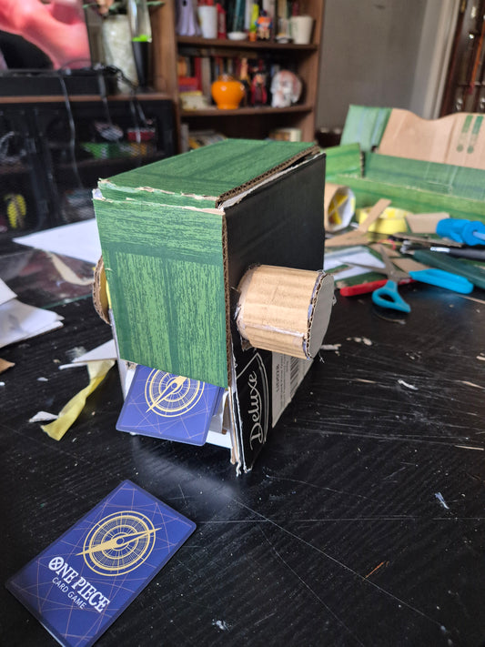 Cardboard Card Vending Machine Template