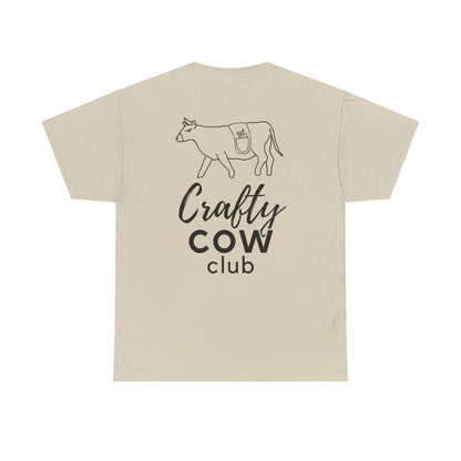 Crafty Cow Club Tee