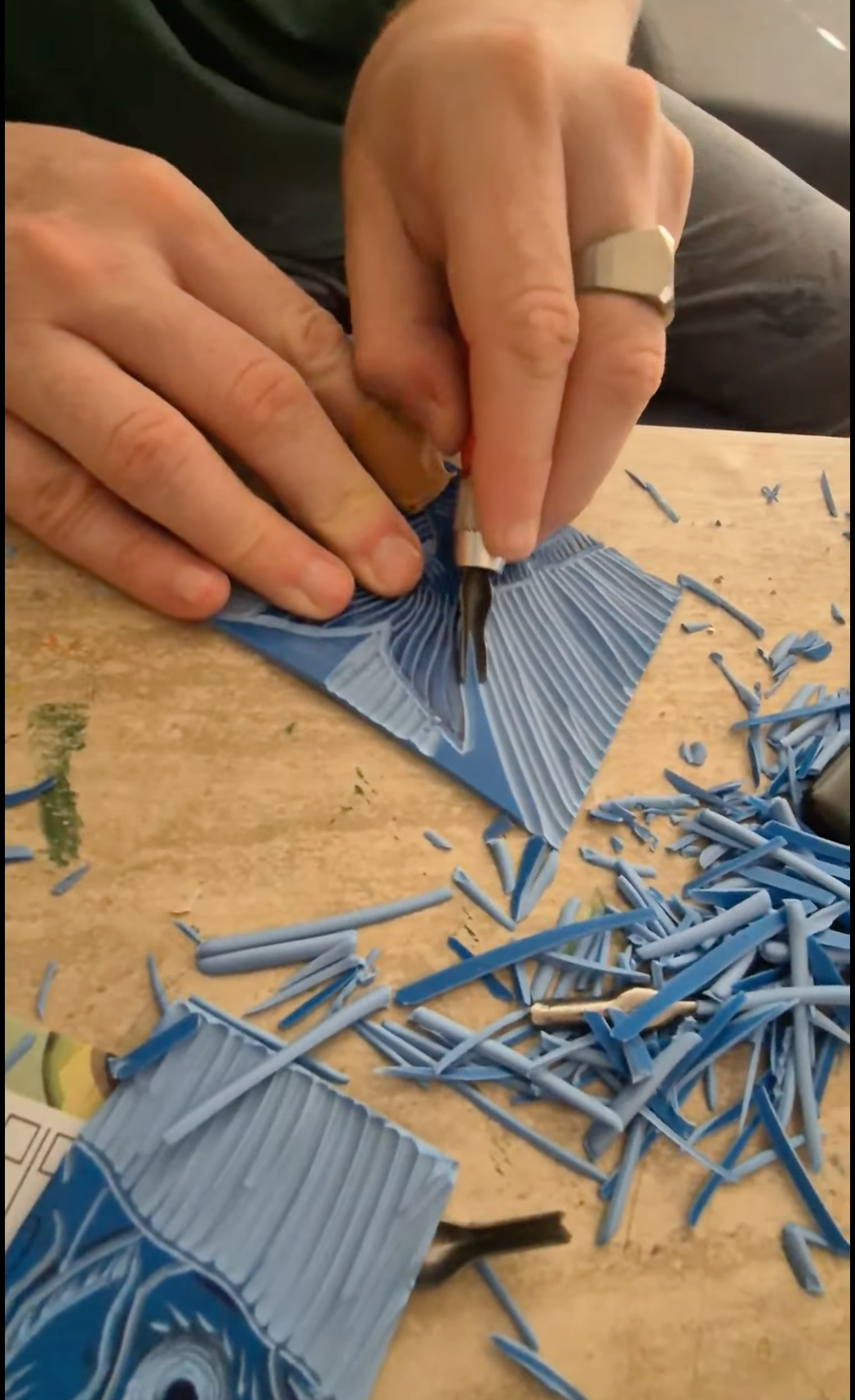 Print & Sip | Learn to Linocut (Beginner Friendly)
