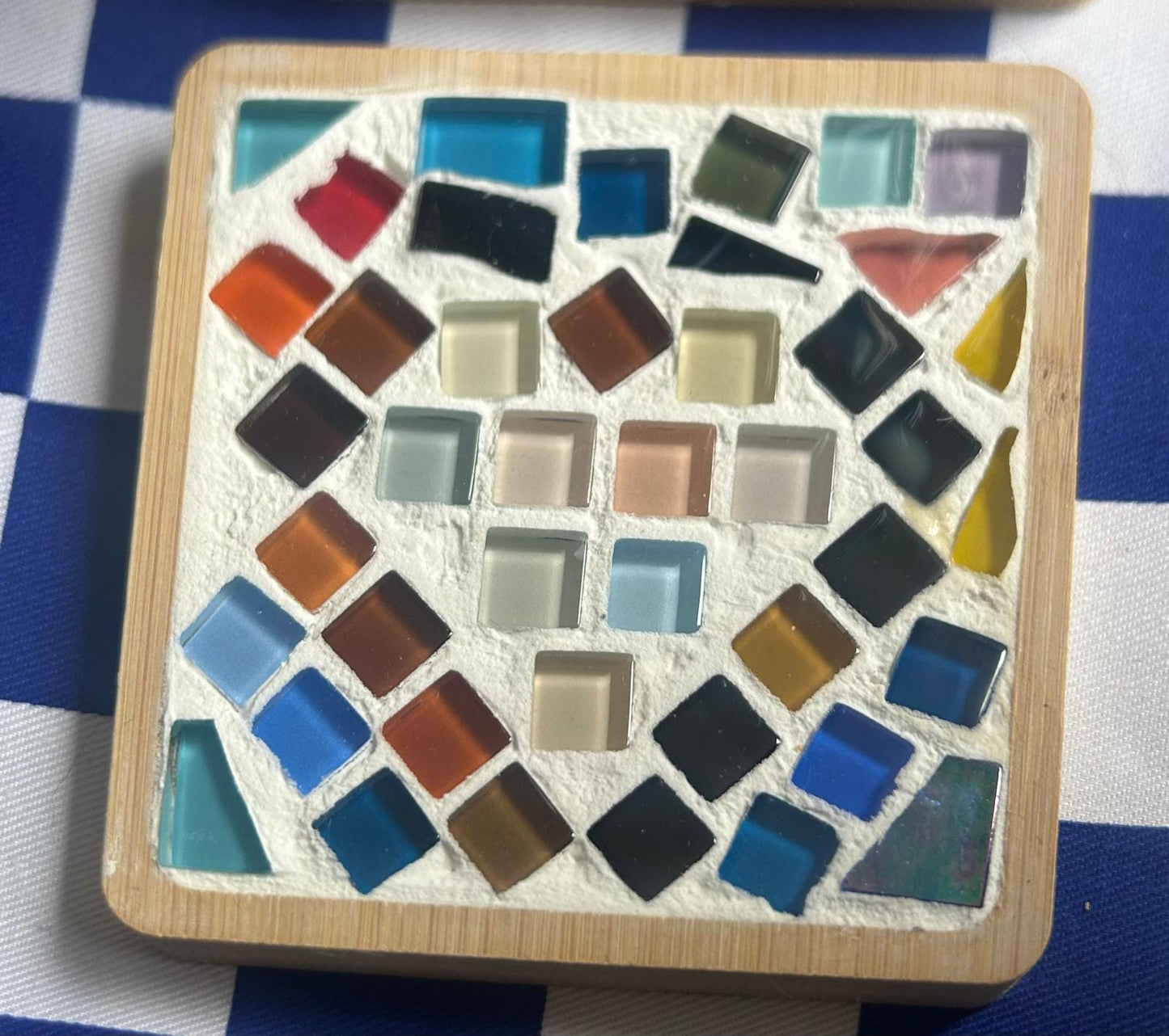 Handmade Mosaic Coaster Kit | Everything included